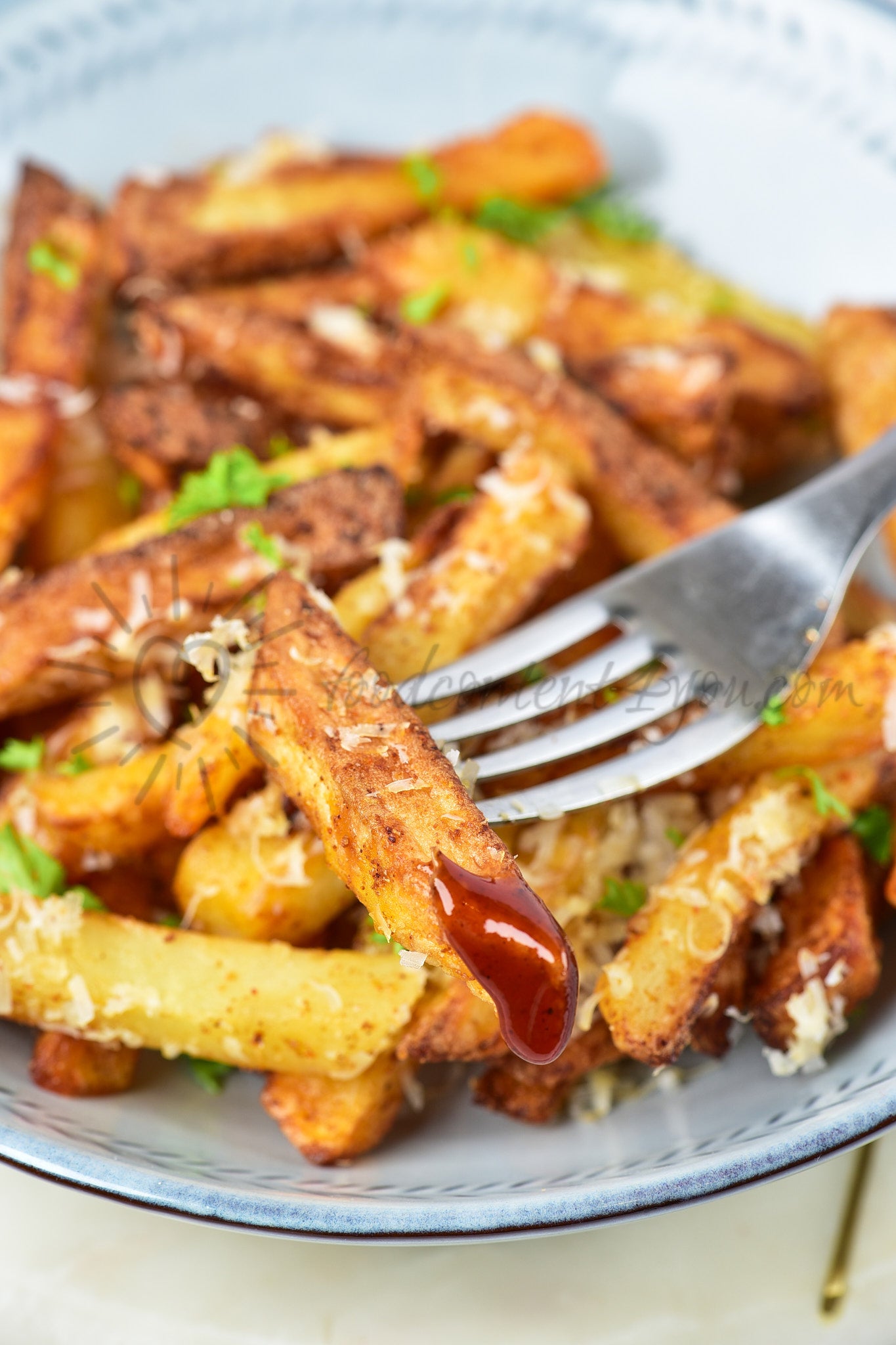 Air Fryer Parmesan Fries - Set 1 of 5