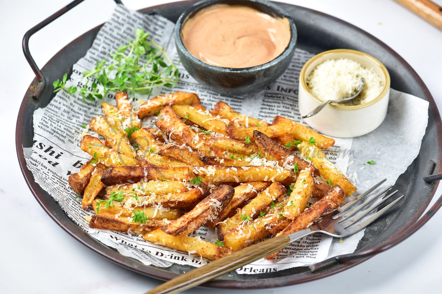 Air Fryer Parmesan Fries - Set 3 of 5