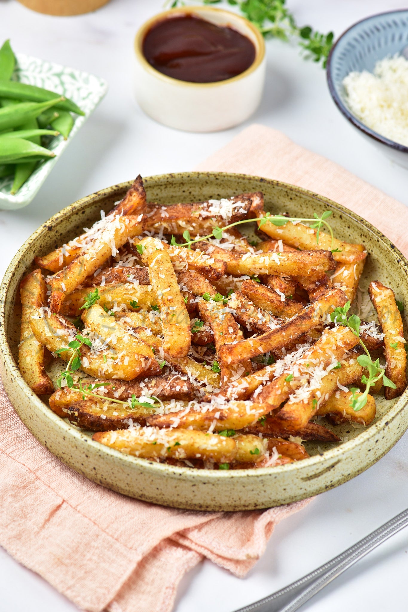 Air Fryer Parmesan Fries - Set 5 of 5