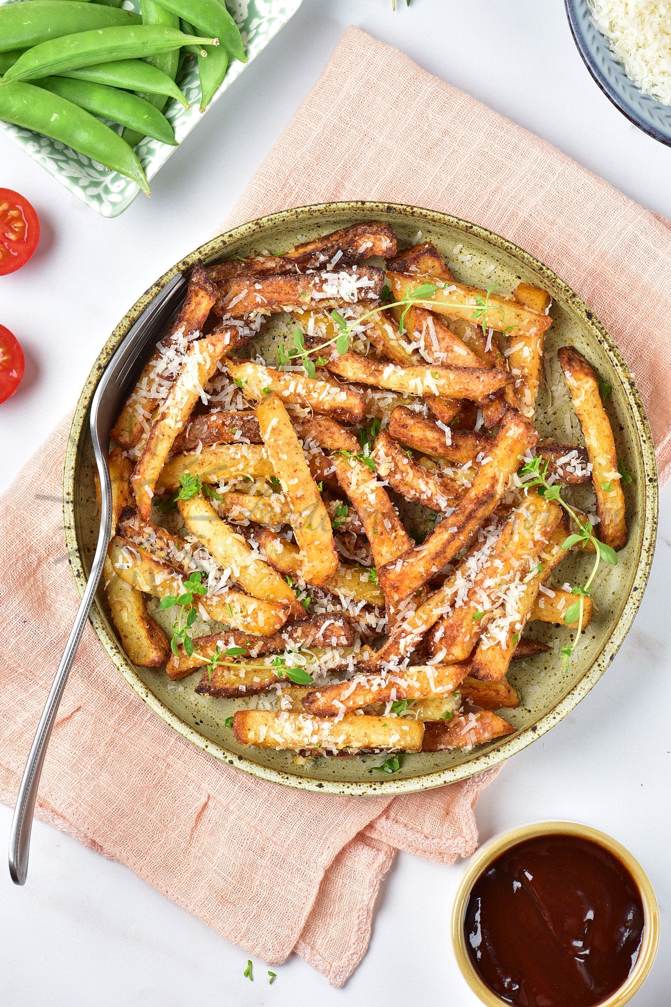 Air Fryer Parmesan Fries - Set 5 of 5