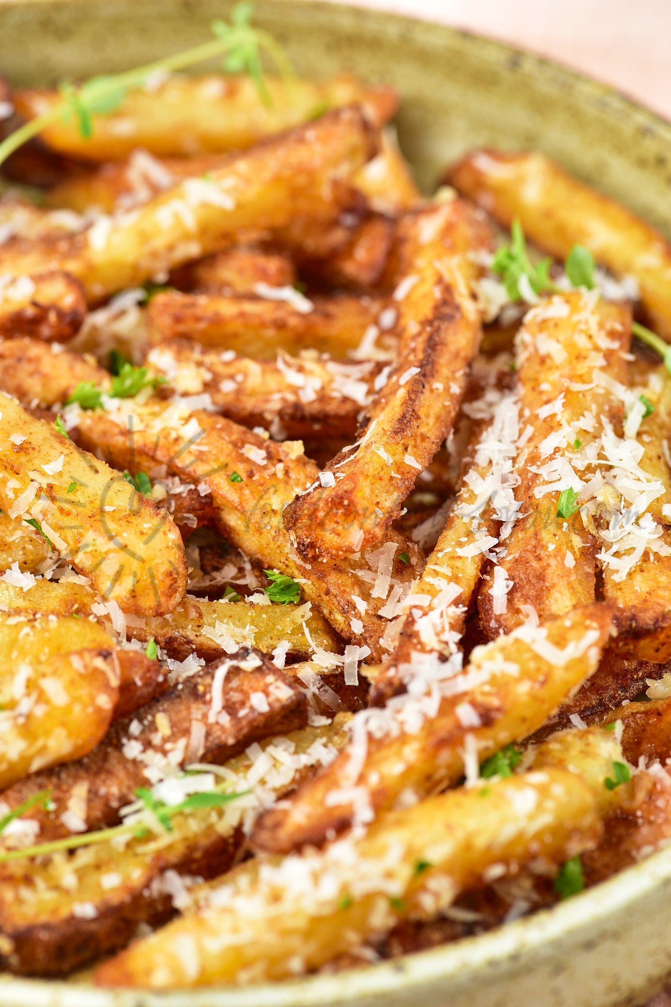 Air Fryer Parmesan Fries - Set 5 of 5