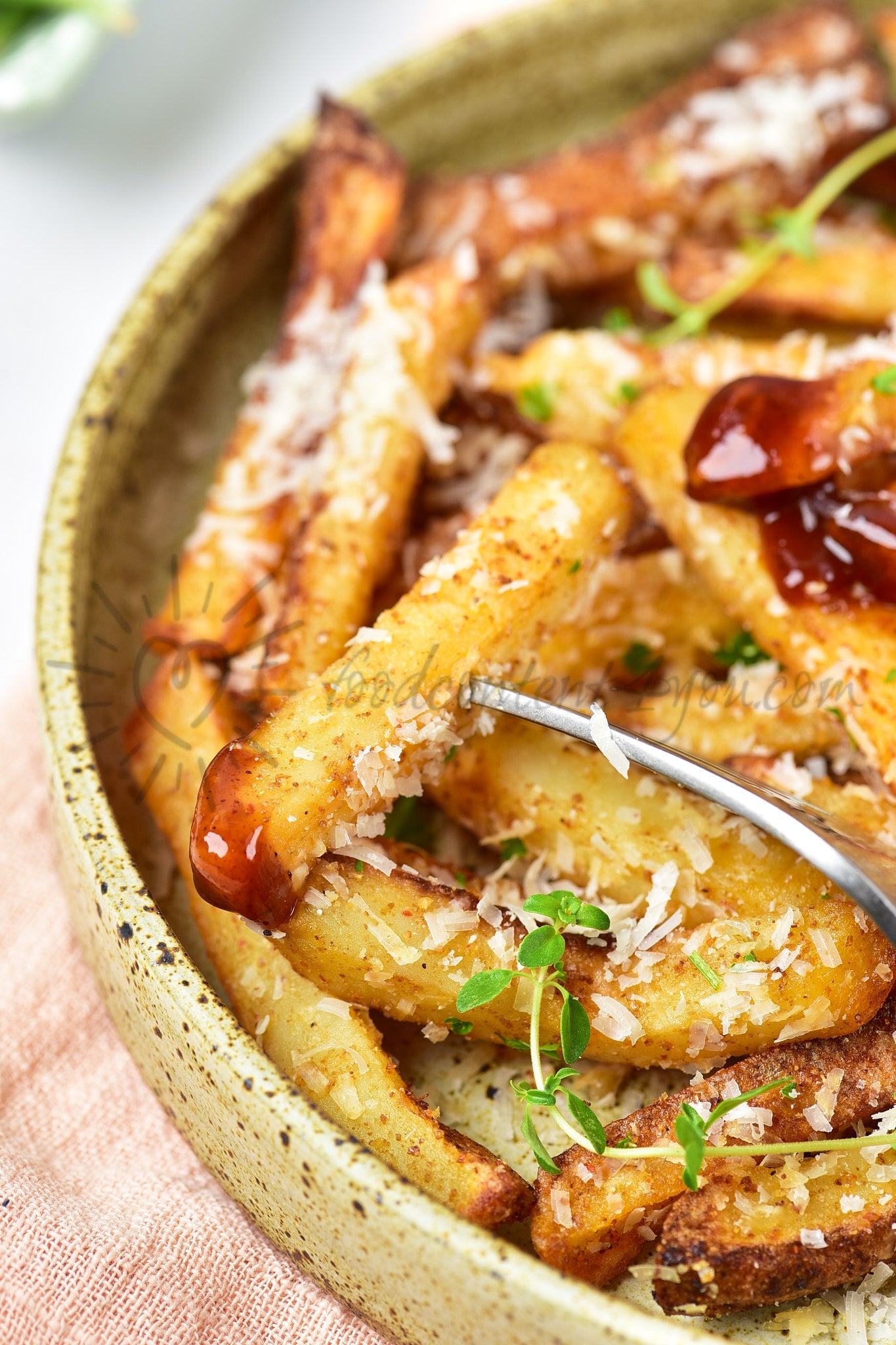 Air Fryer Parmesan Fries - Set 5 of 5