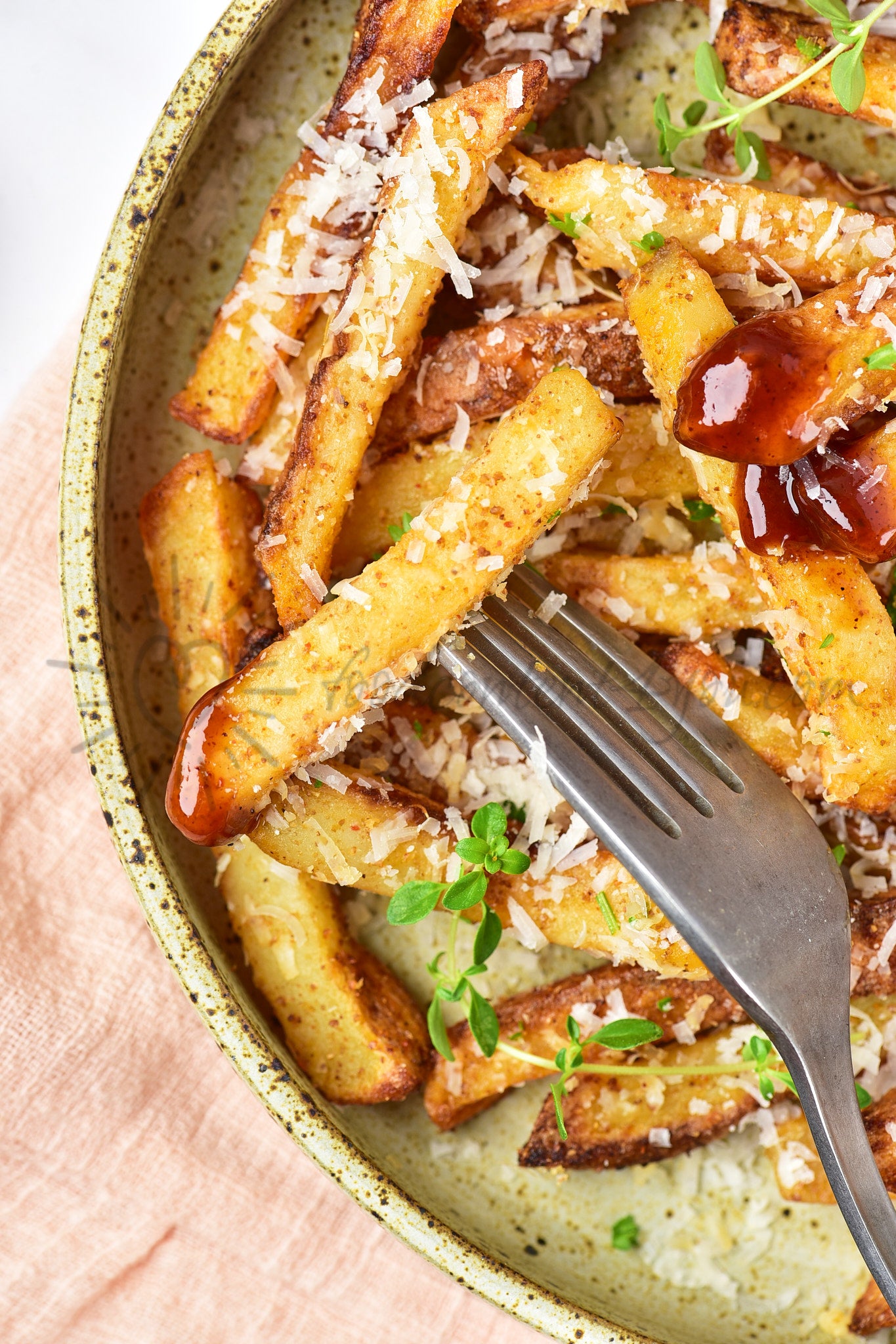 Air Fryer Parmesan Fries - Set 5 of 5