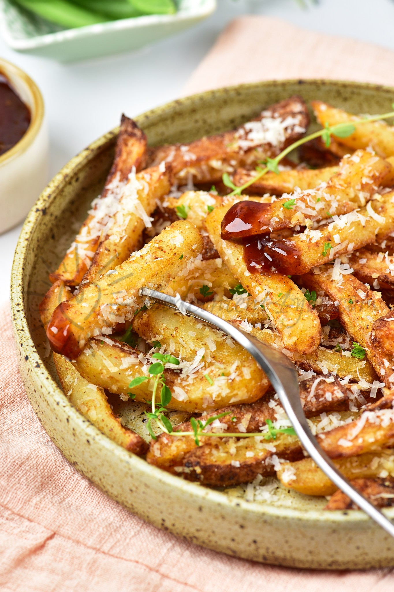 Air Fryer Parmesan Fries - Set 5 of 5