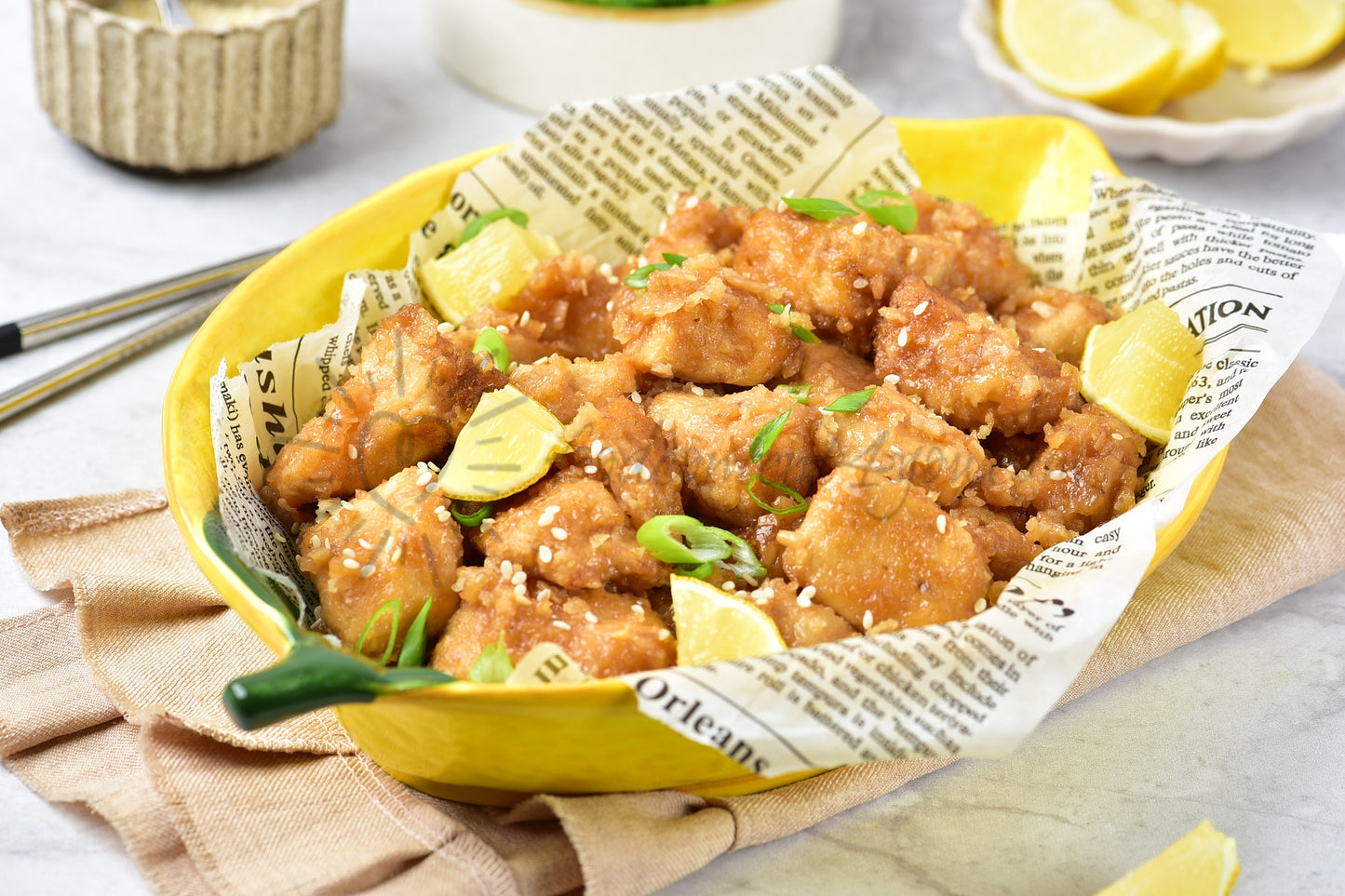 Chinese Lemon Chicken - Set 3 of 5
