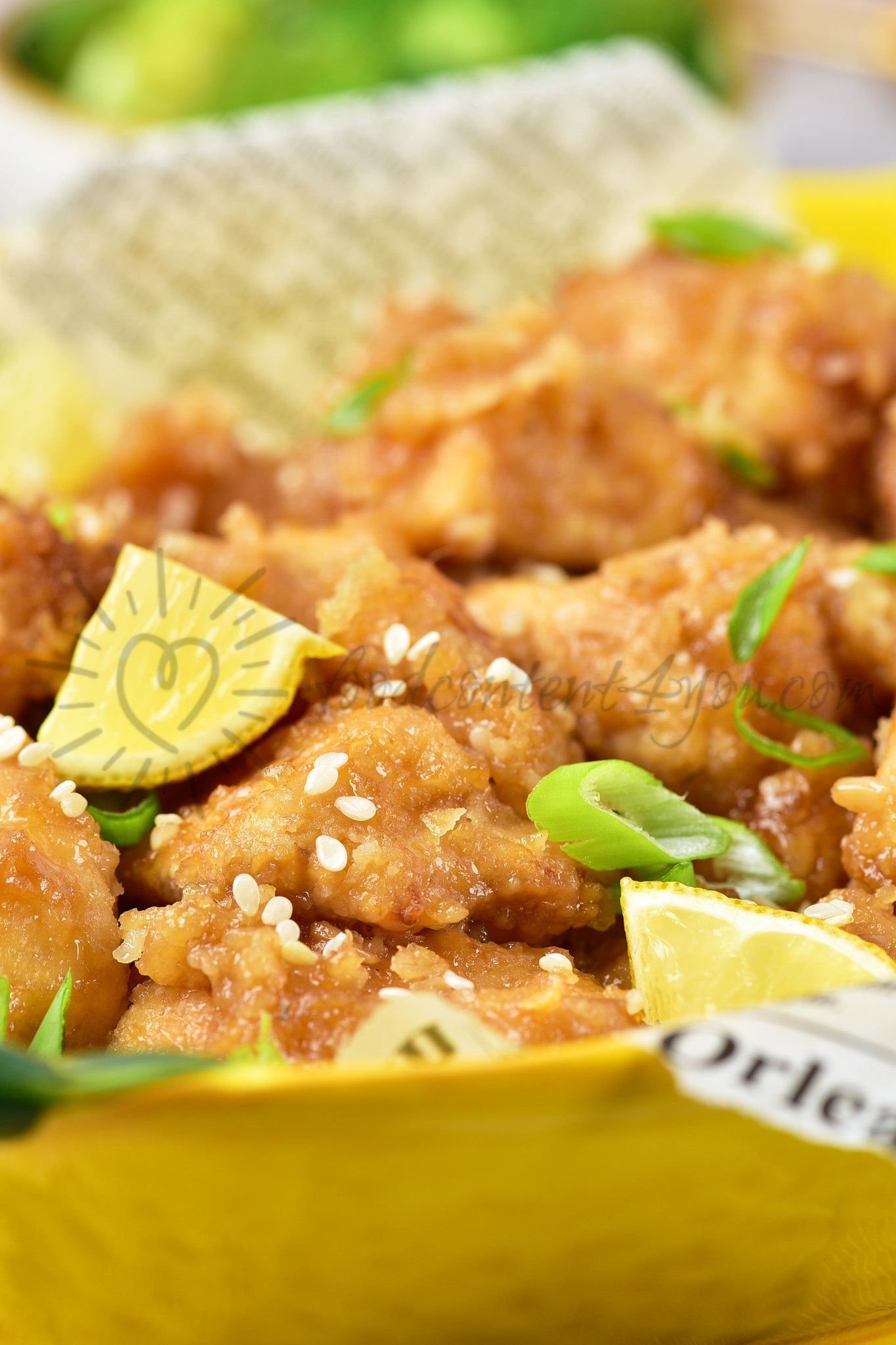 Chinese Lemon Chicken - Set 3 of 5