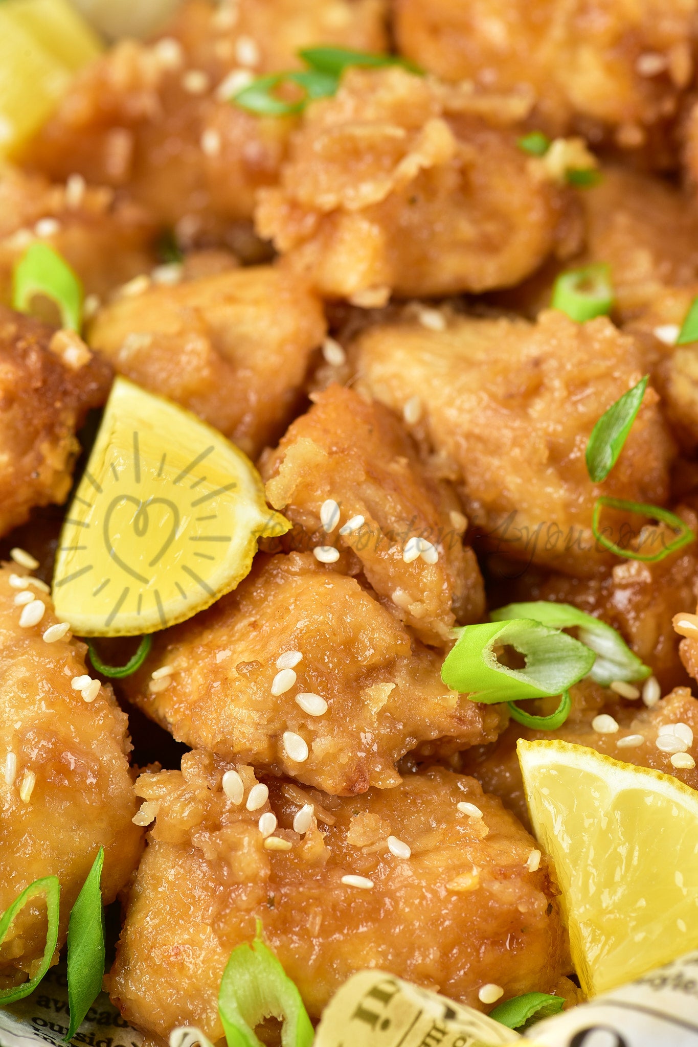 Chinese Lemon Chicken - Set 3 of 5