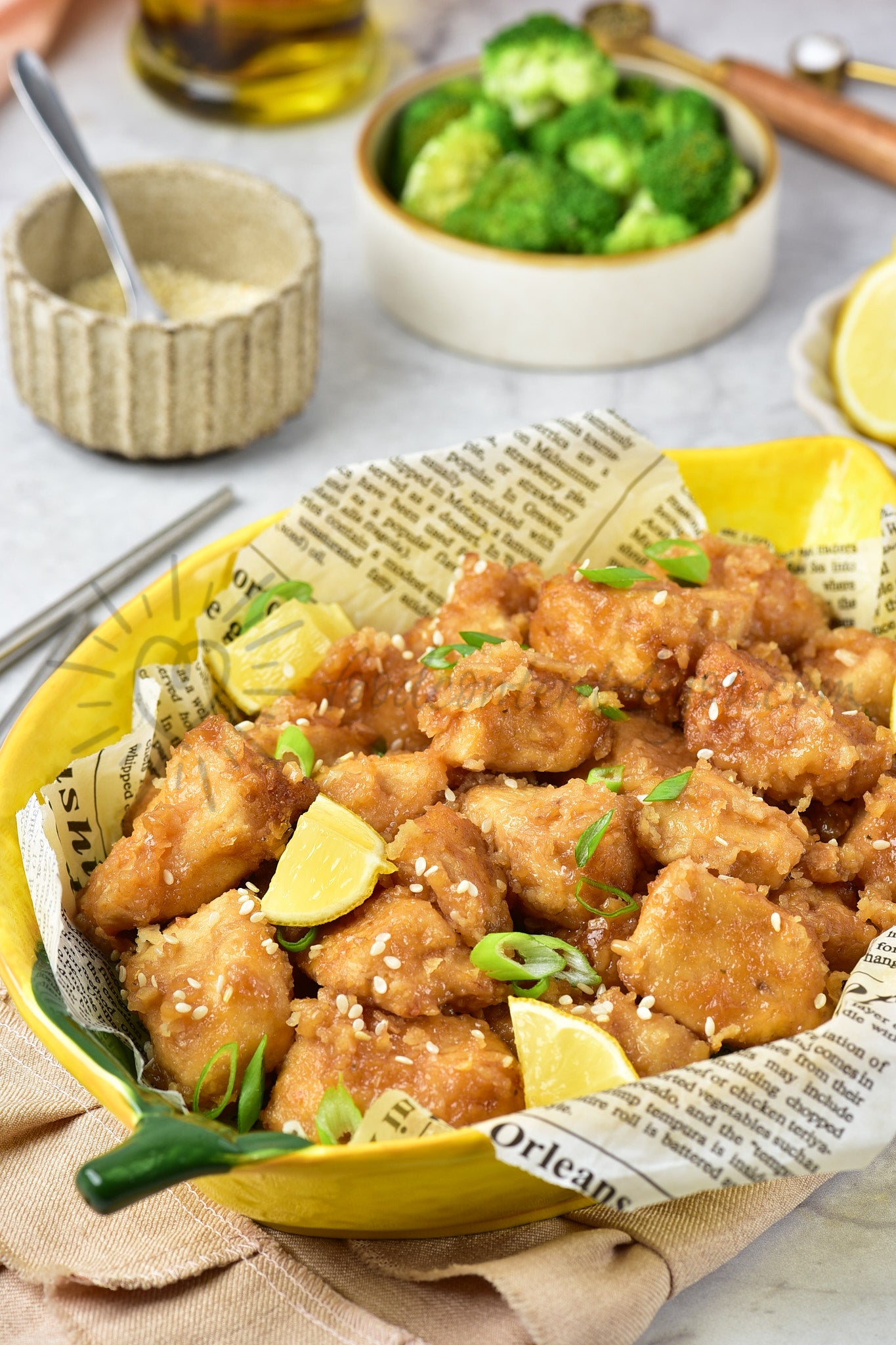 Chinese Lemon Chicken - Set 3 of 5