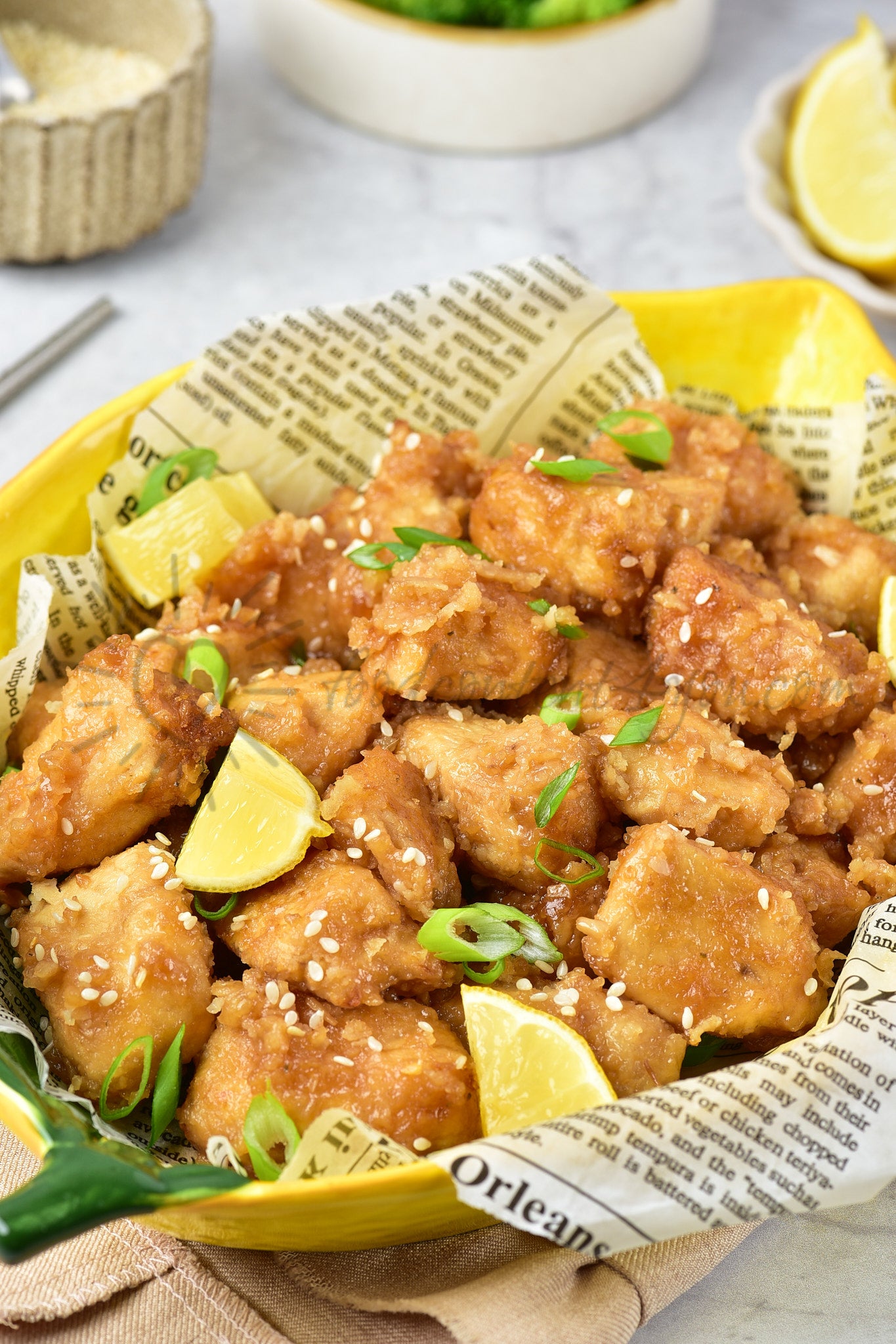 Chinese Lemon Chicken - Set 3 of 5