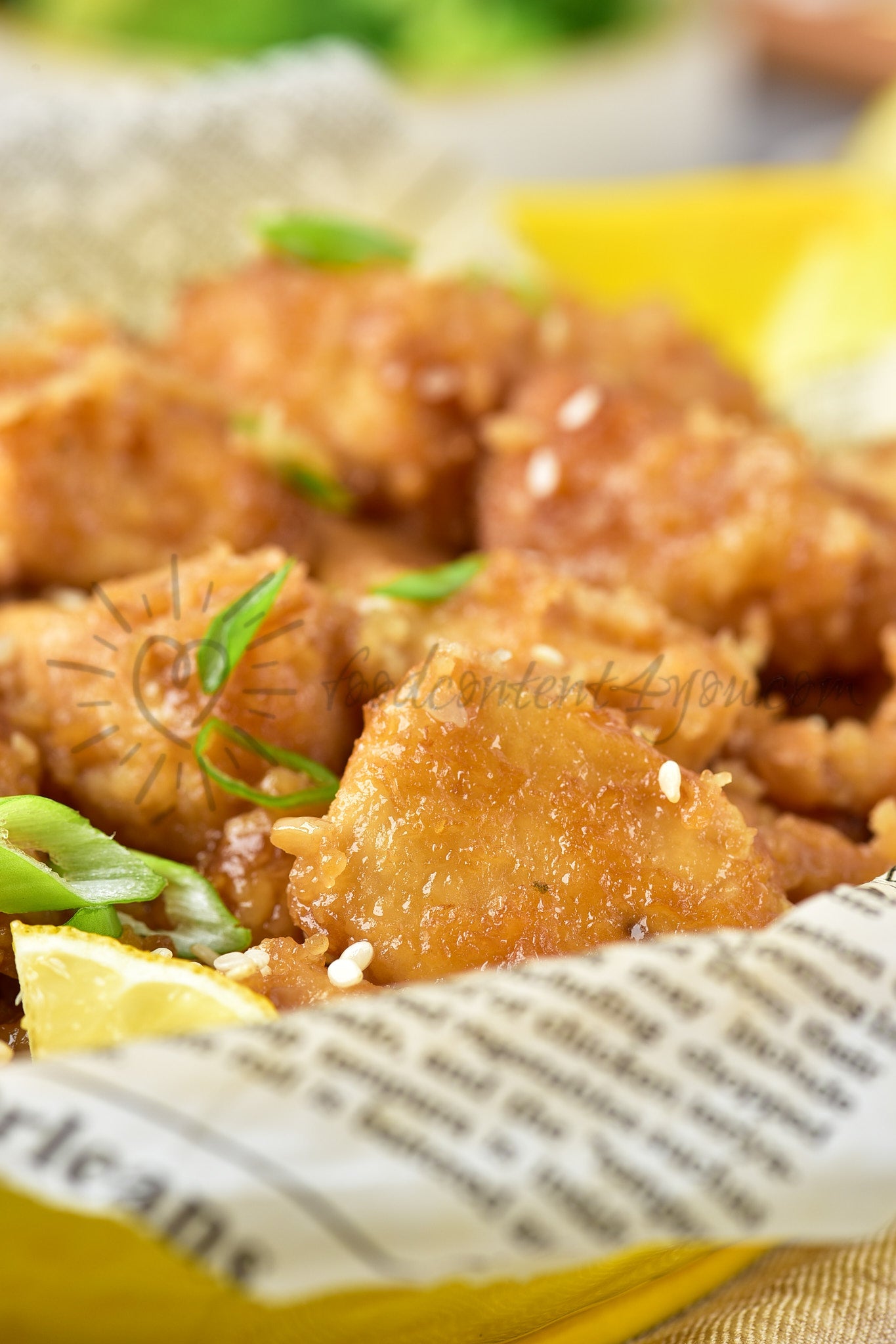 Chinese Lemon Chicken - Set 3 of 5