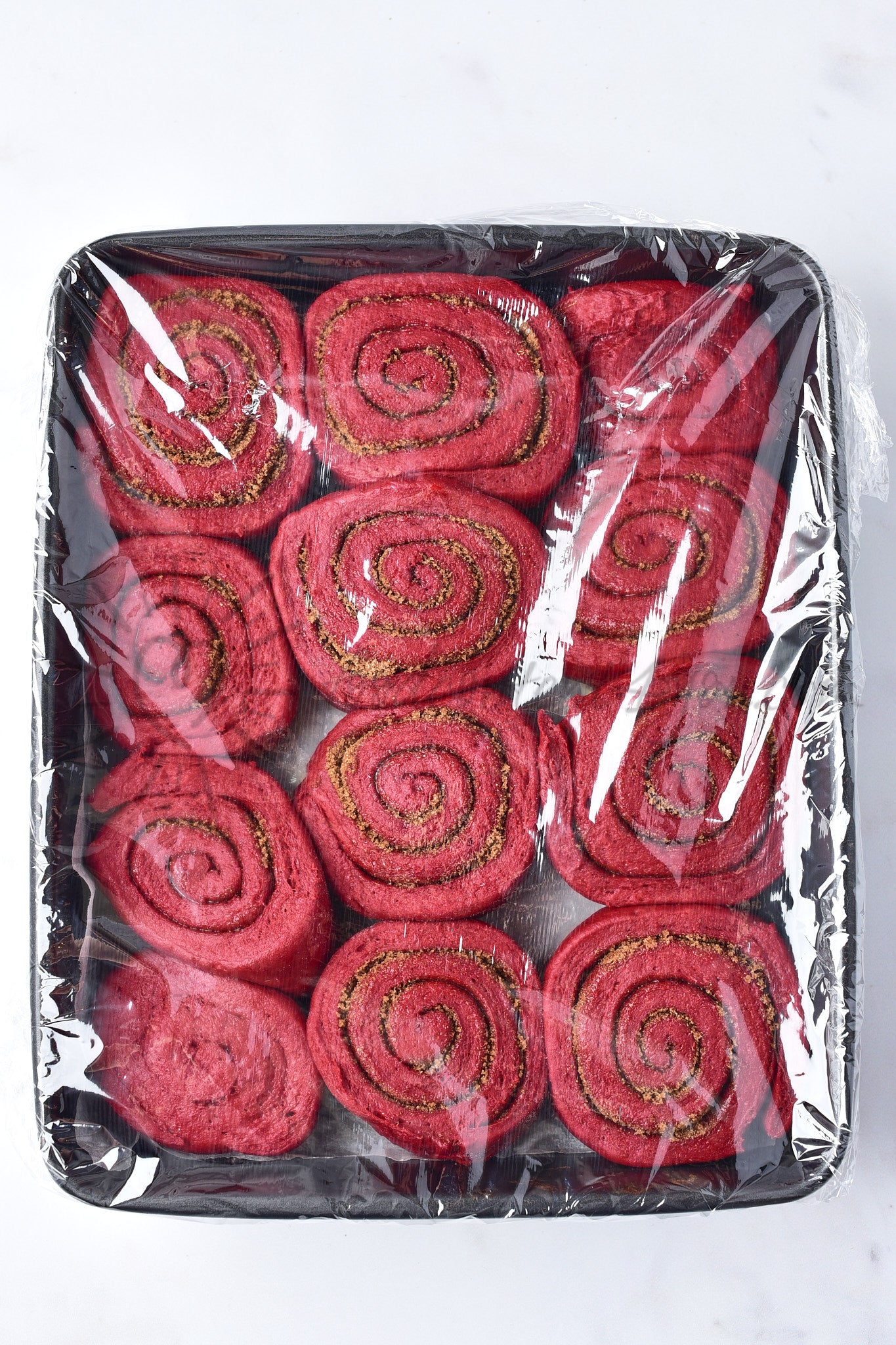 Red Velvet Cinnamon Rolls - Set 5 of 5