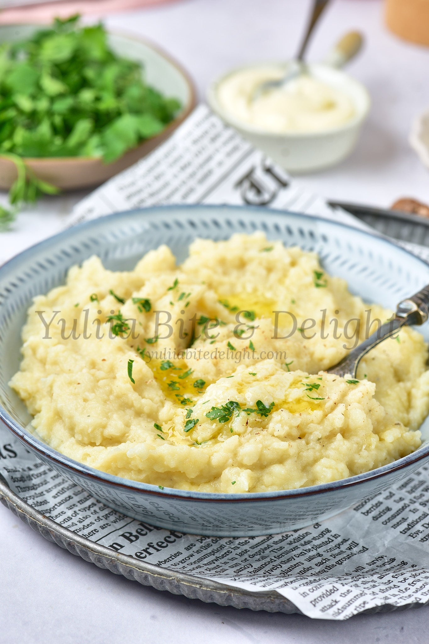 Cauliflower and Potato Mash - Set 2 of 5