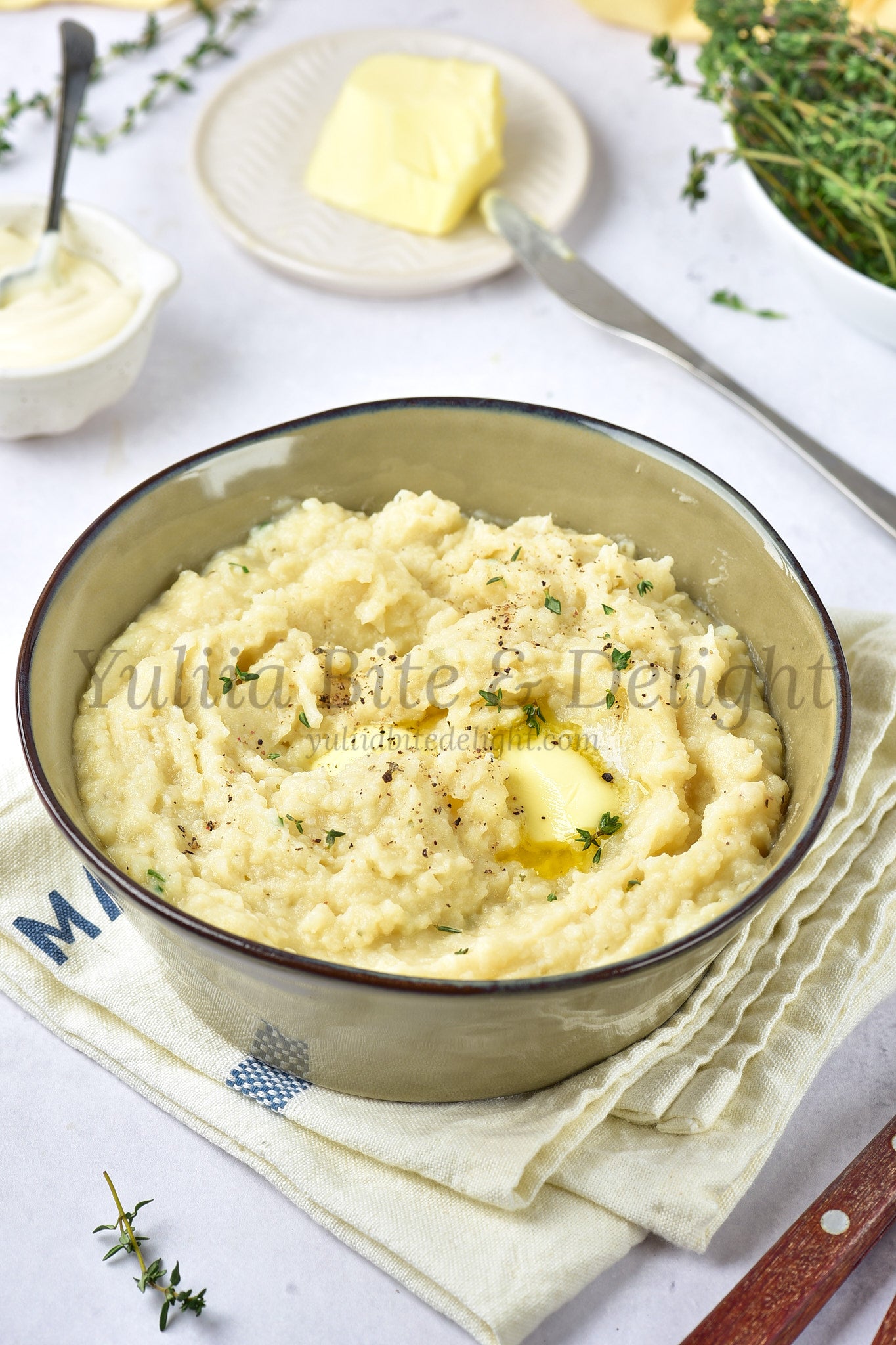 Cauliflower and Potato Mash - Set 4 of 5