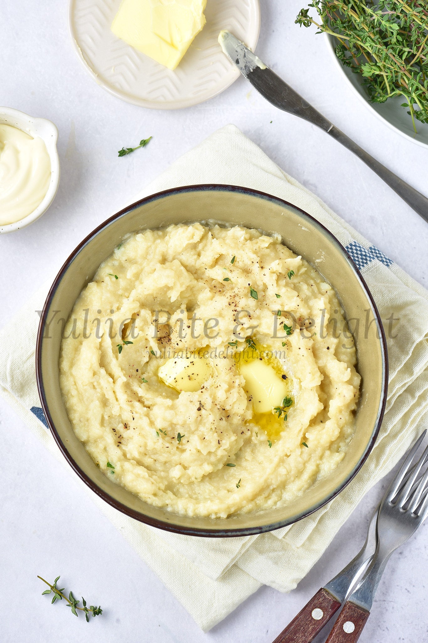 Cauliflower and Potato Mash - Set 4 of 5