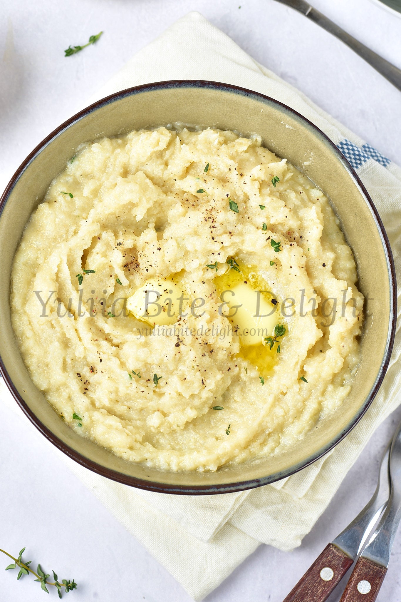 Cauliflower and Potato Mash - Set 4 of 5