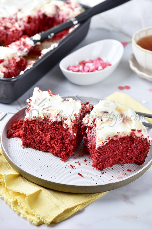 Red Velvet Cinnamon Rolls - Set 3 of 5