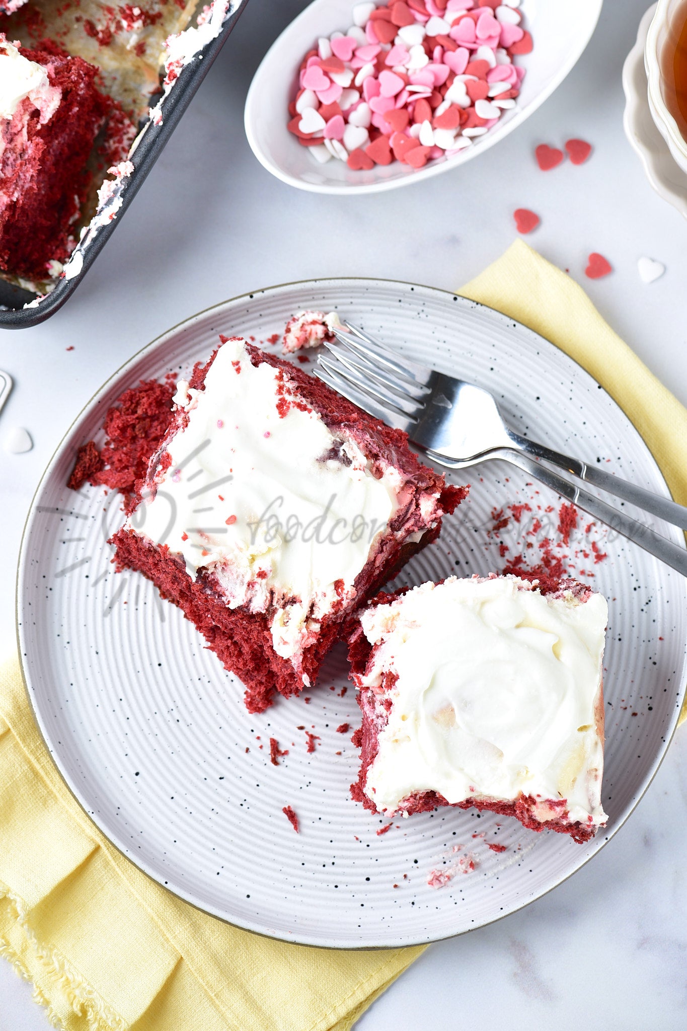 Red Velvet Cinnamon Rolls - Set 3 of 5