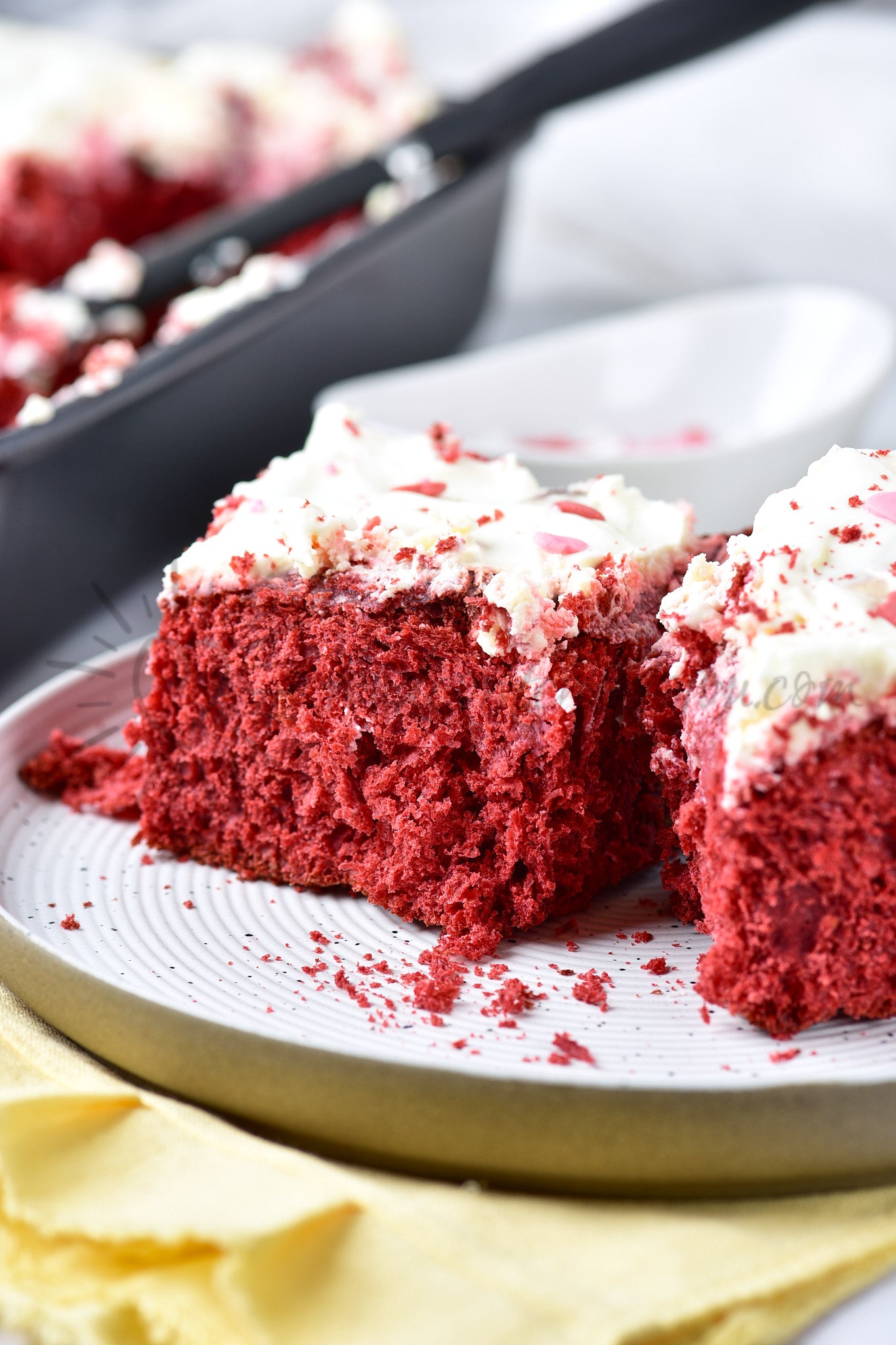 Red Velvet Cinnamon Rolls - Set 3 of 5
