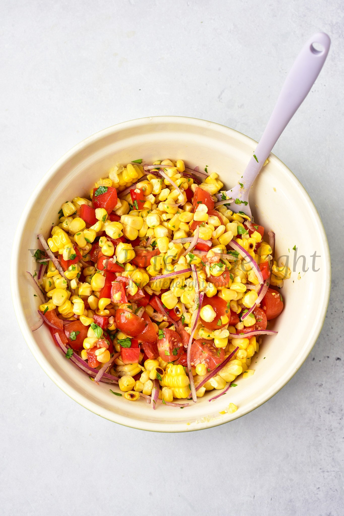 Grilled Corn Salad - Set 1 of 5