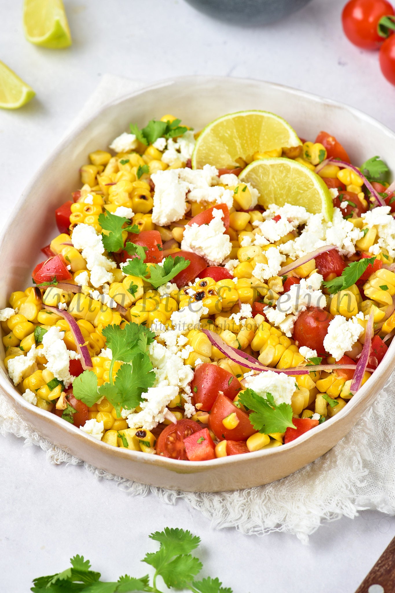 Grilled Corn Salad - Set 1 of 5