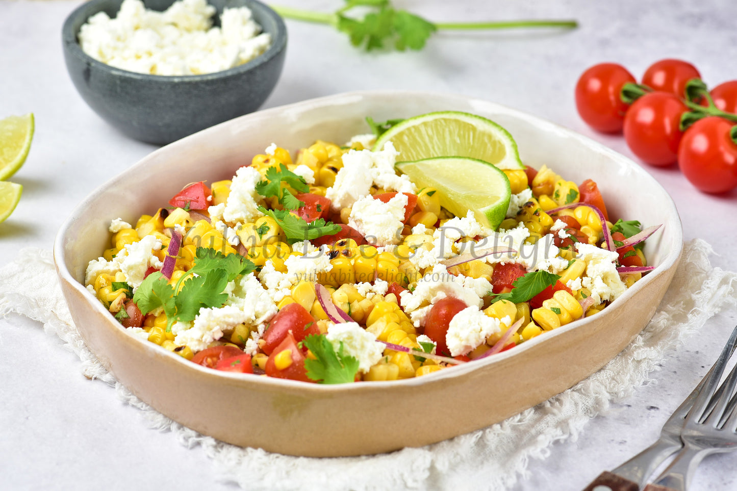 Grilled Corn Salad - Set 1 of 5
