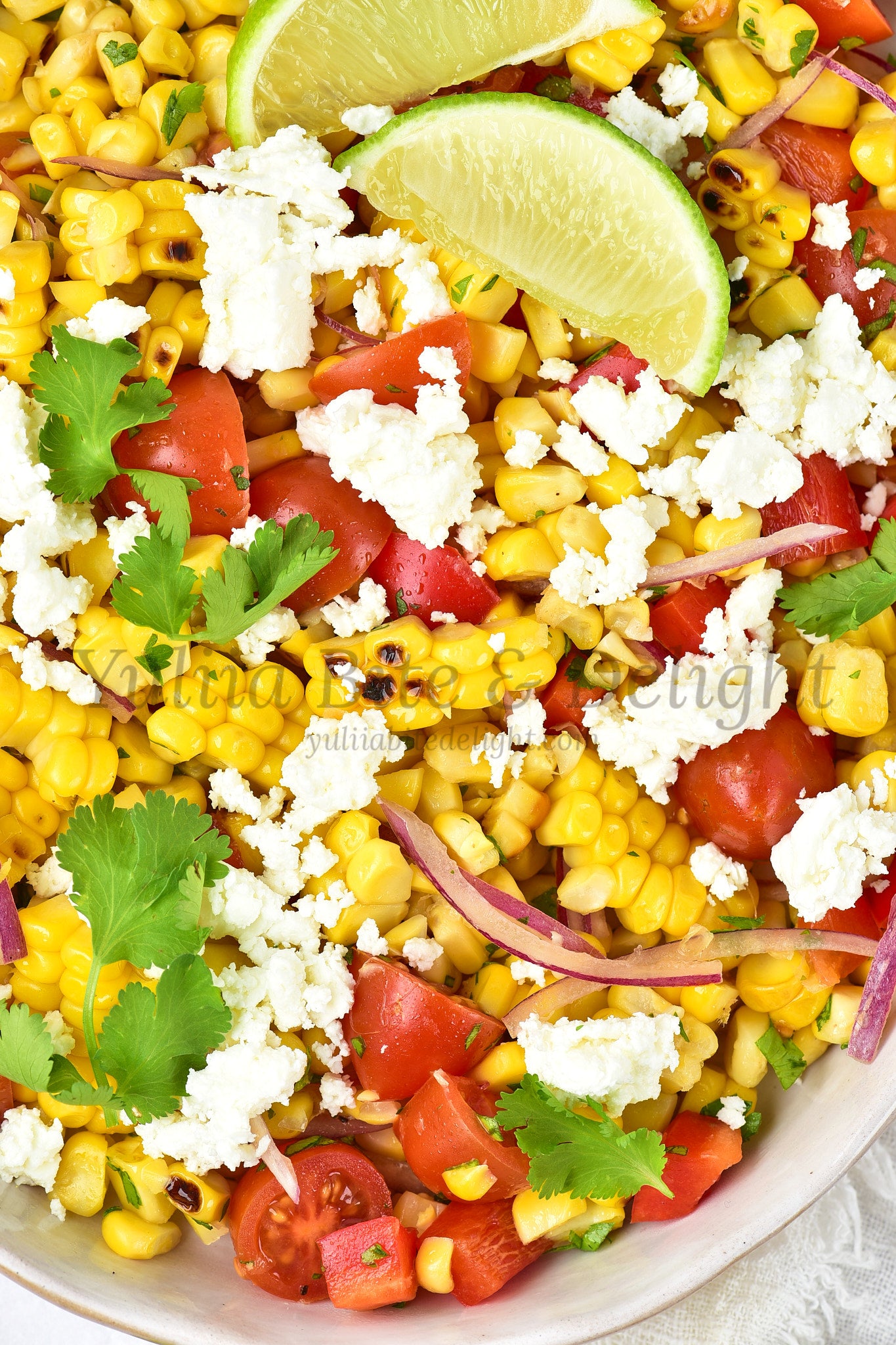 Grilled Corn Salad - Set 1 of 5