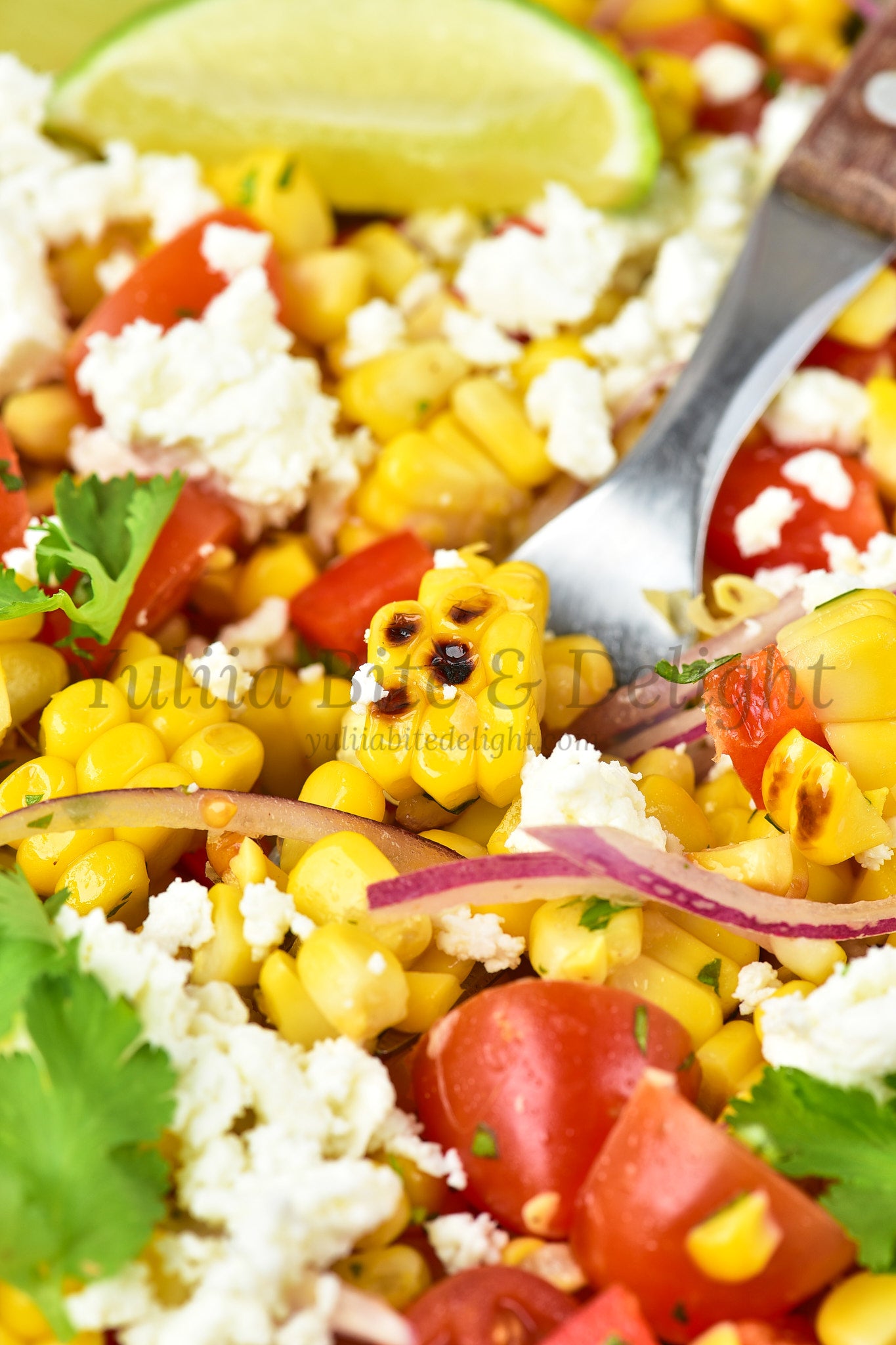 Grilled Corn Salad - Set 1 of 5