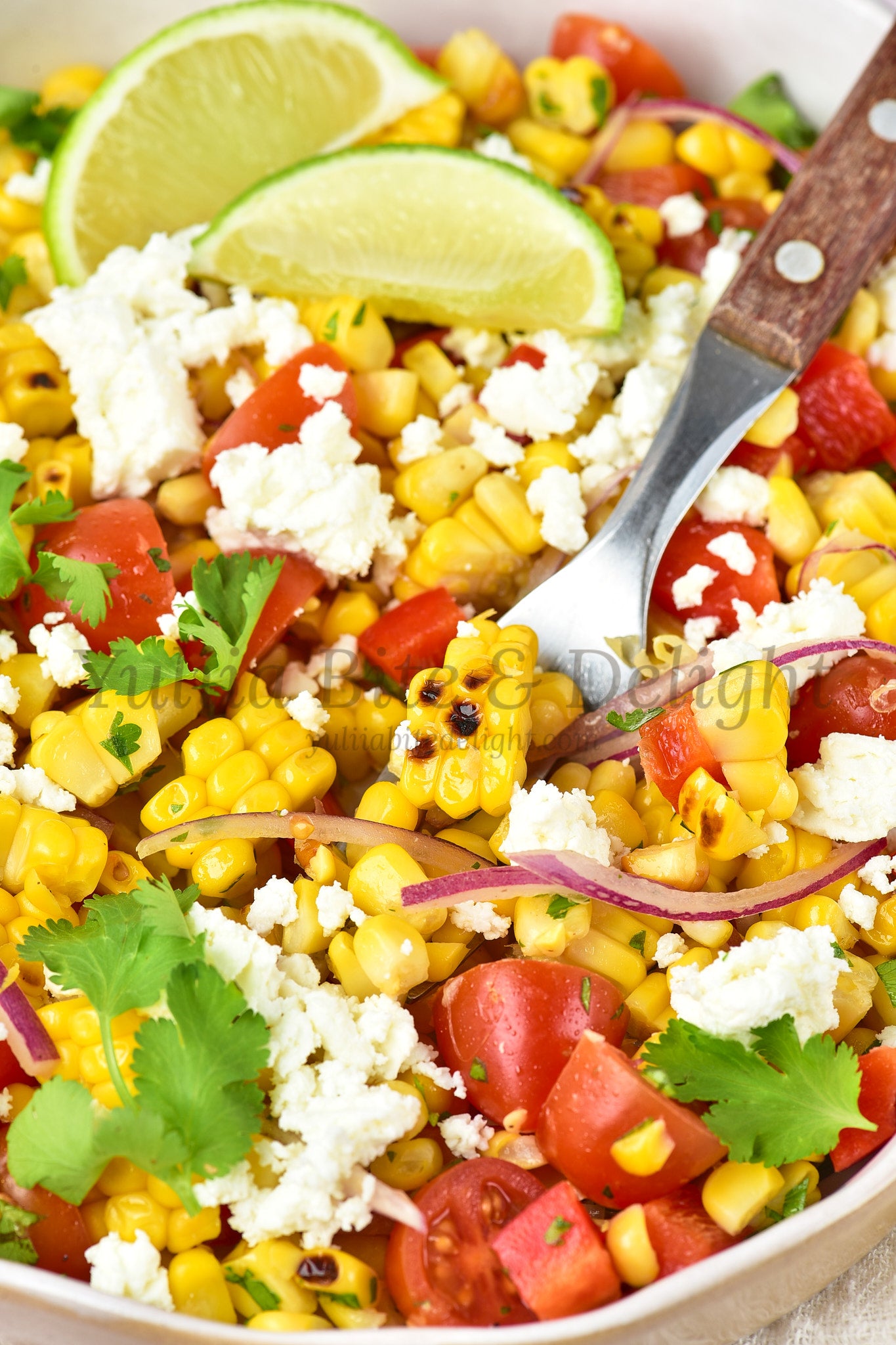 Grilled Corn Salad - Set 1 of 5