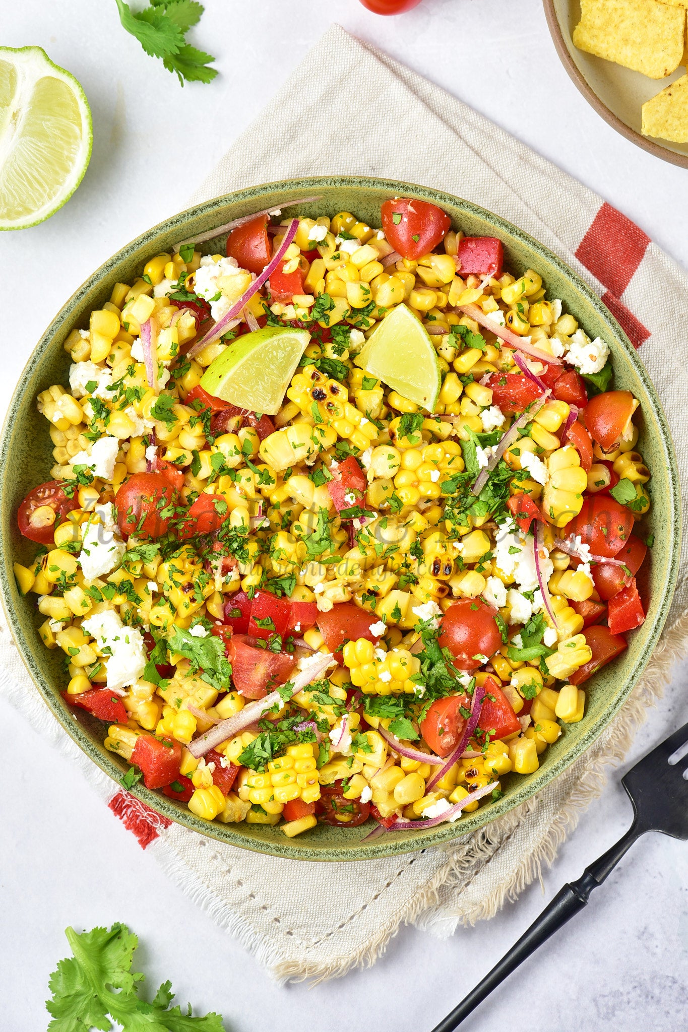 Grilled Corn Salad - Set 2 of 5