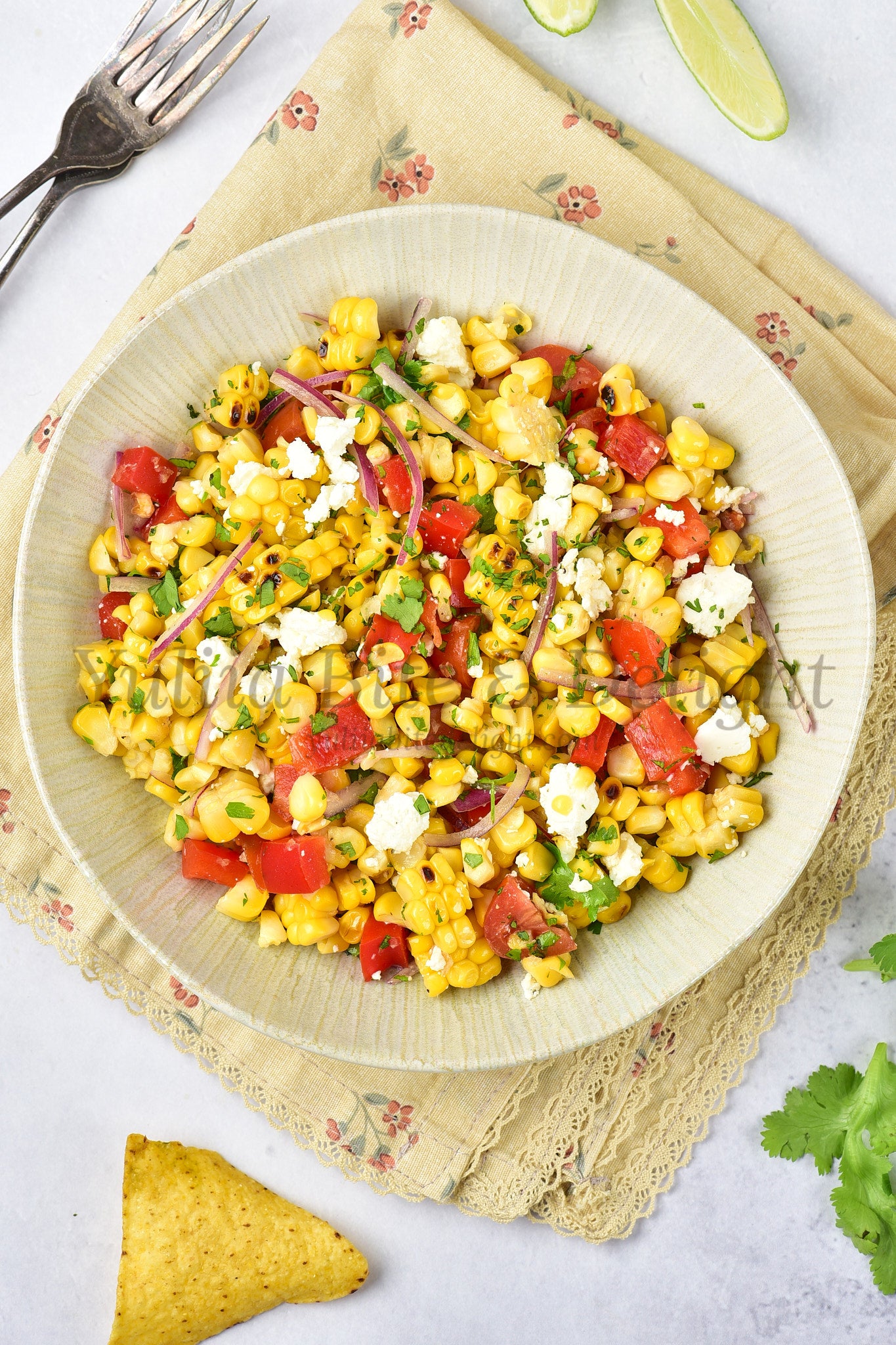 Grilled Corn Salad - Set 3 of 5