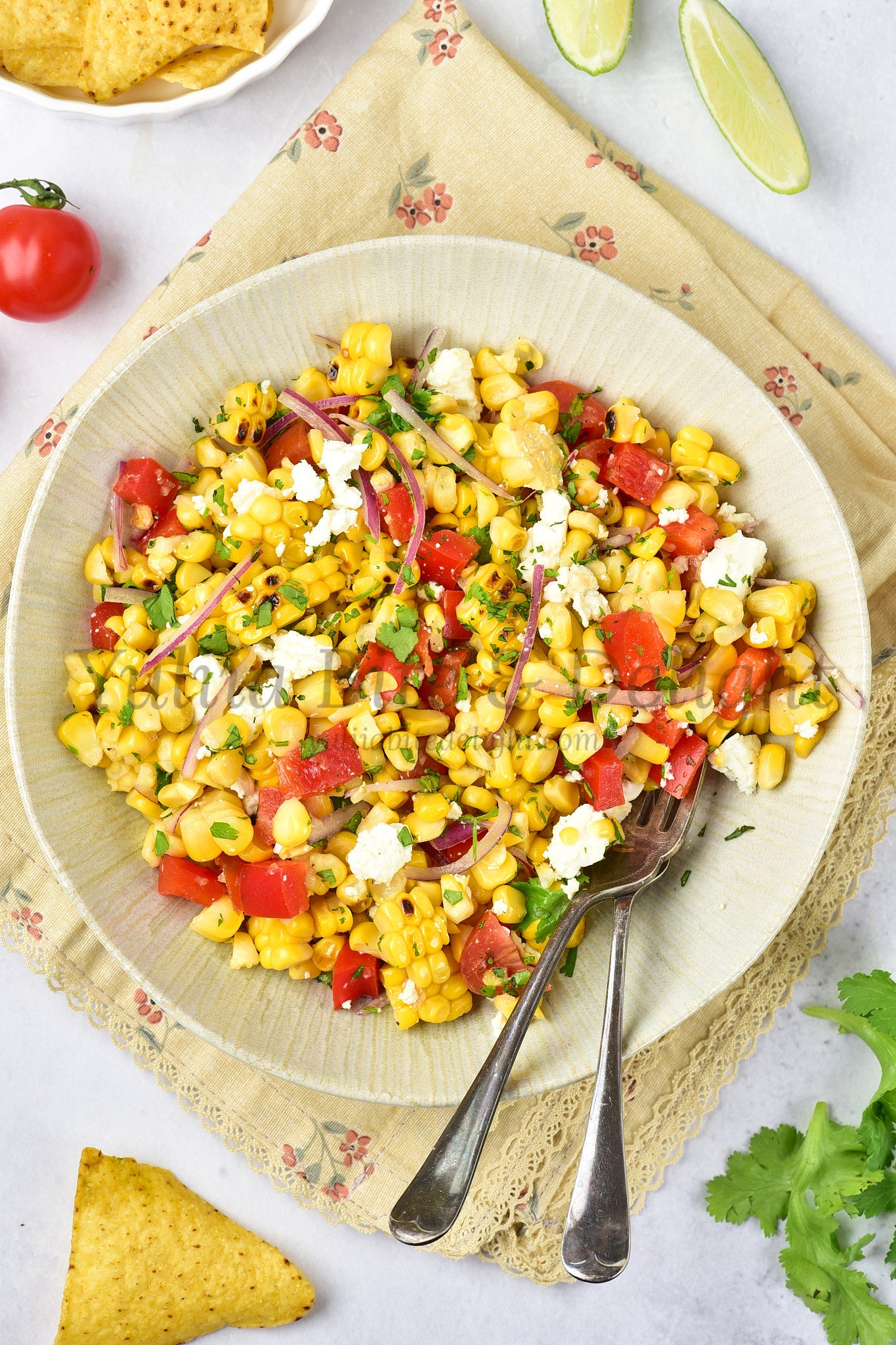 Grilled Corn Salad - Set 3 of 5