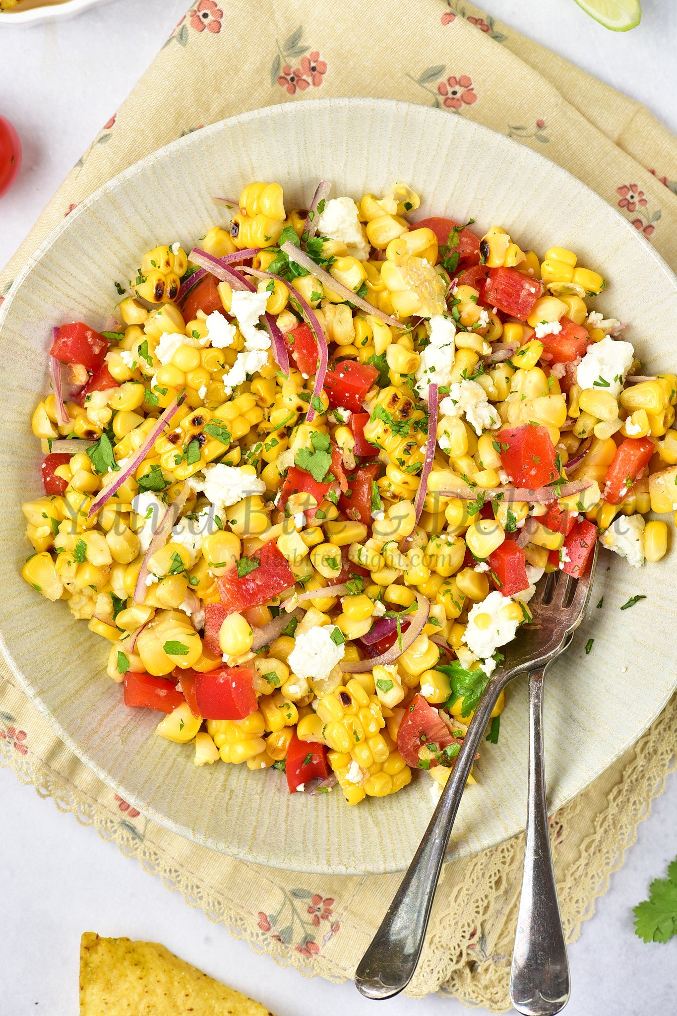 Grilled Corn Salad - Set 3 of 5