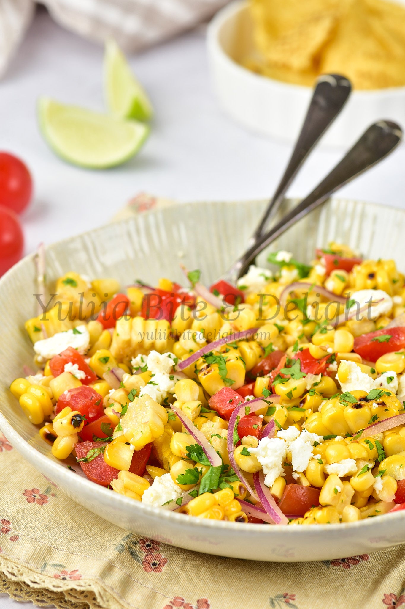 Grilled Corn Salad - Set 3 of 5