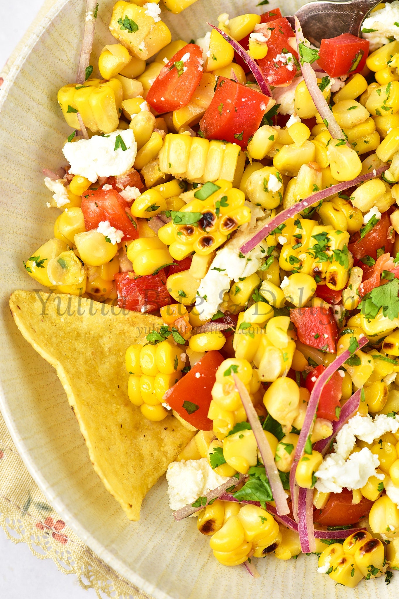 Grilled Corn Salad - Set 3 of 5