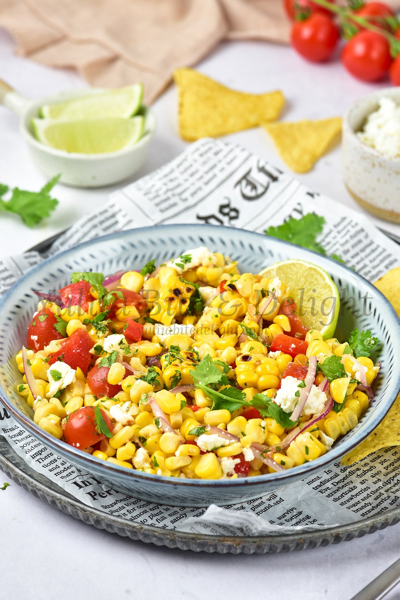 Grilled Corn Salad - Set 5 of 5