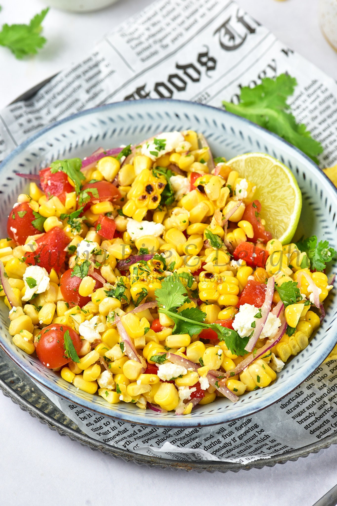 Grilled Corn Salad - Set 5 of 5