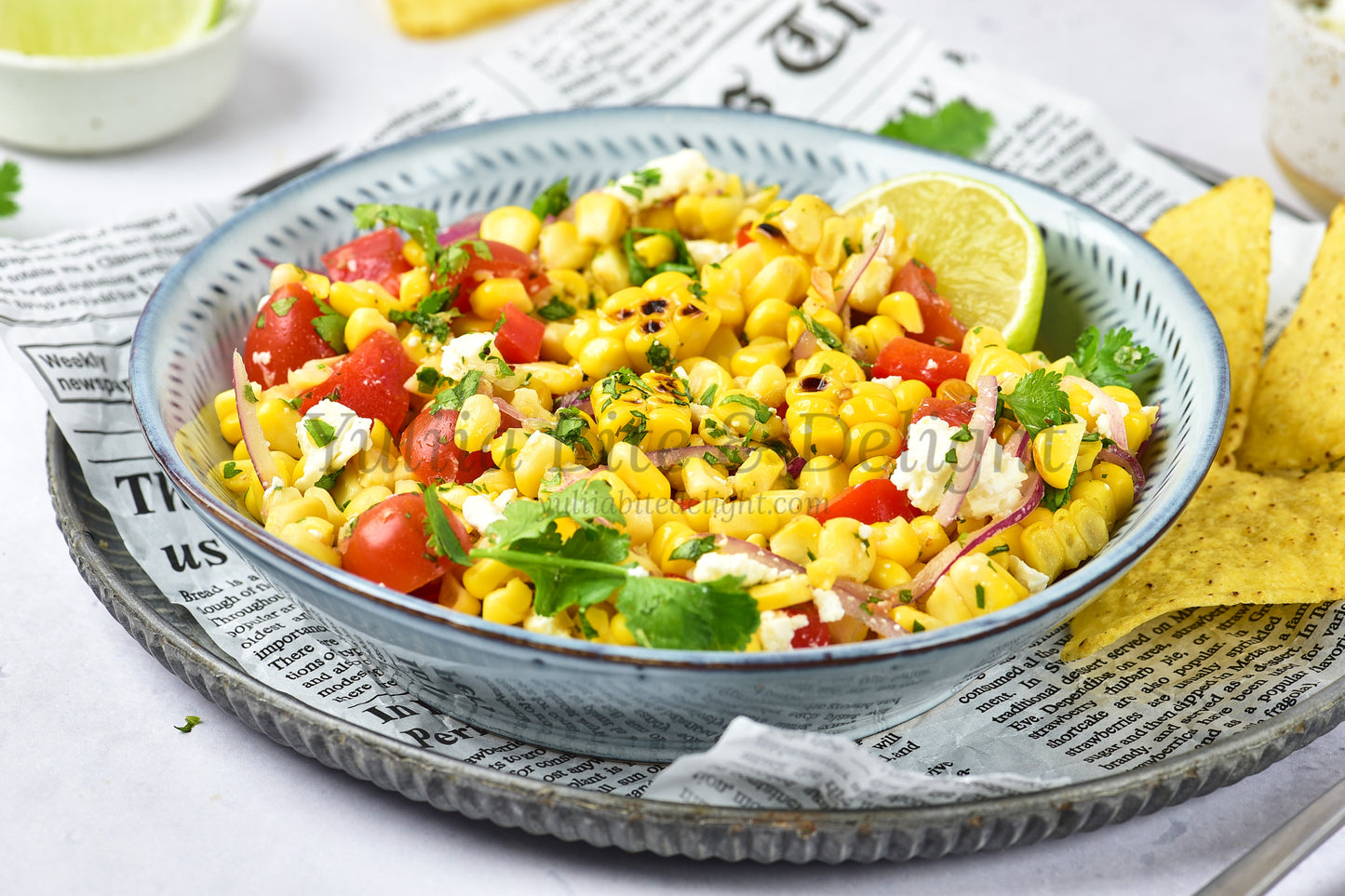 Grilled Corn Salad - Set 5 of 5