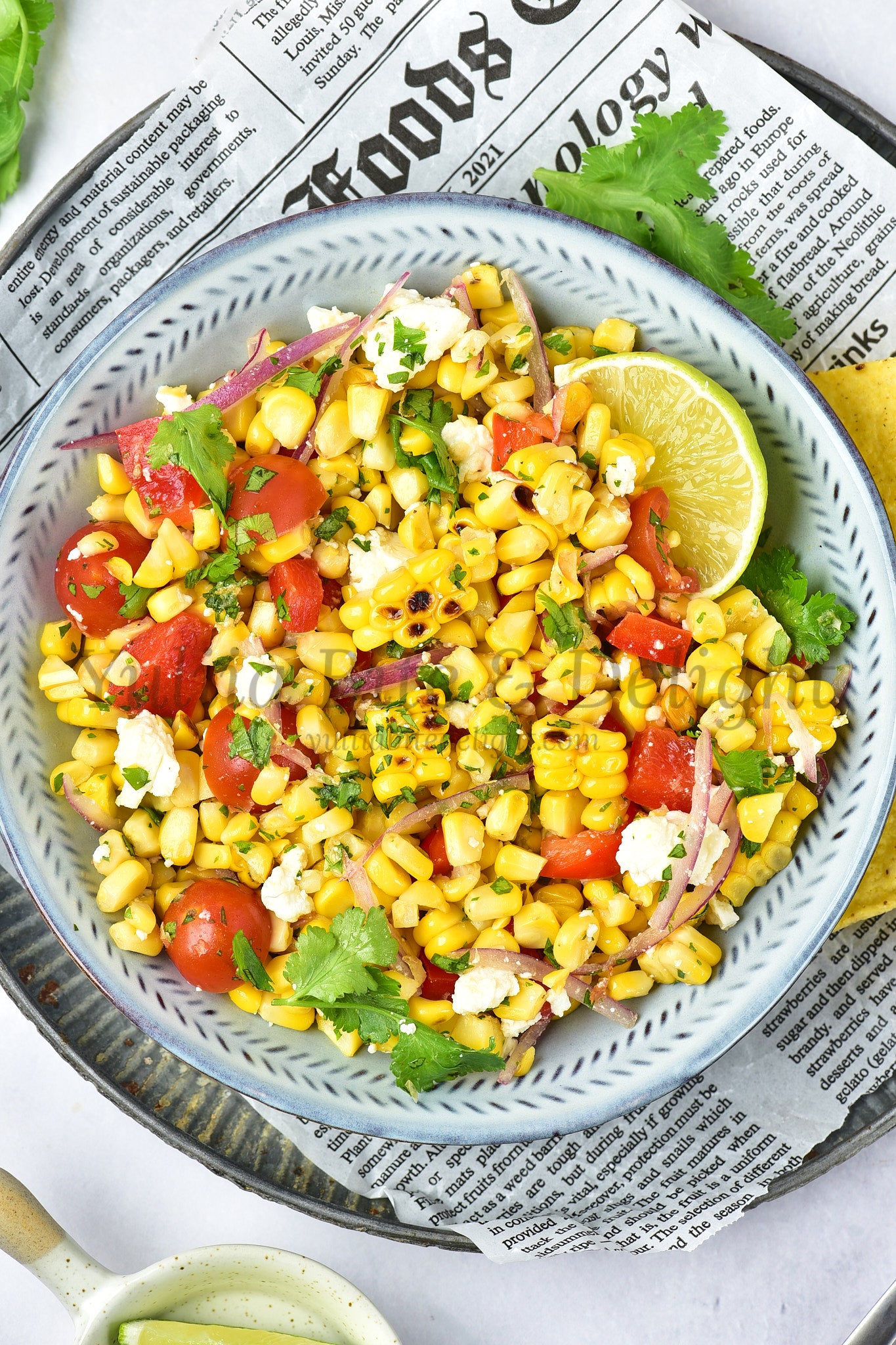 Grilled Corn Salad - Set 5 of 5