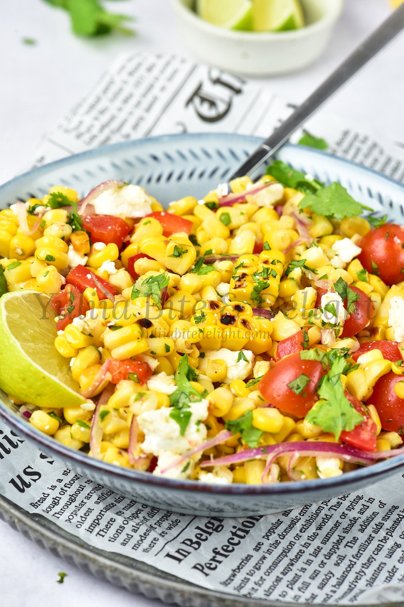 Grilled Corn Salad - Set 5 of 5
