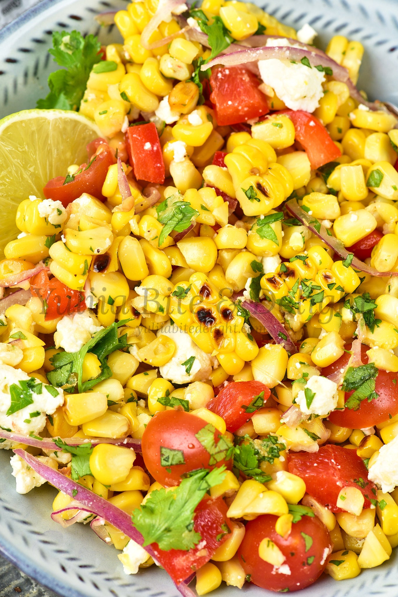 Grilled Corn Salad - Set 5 of 5