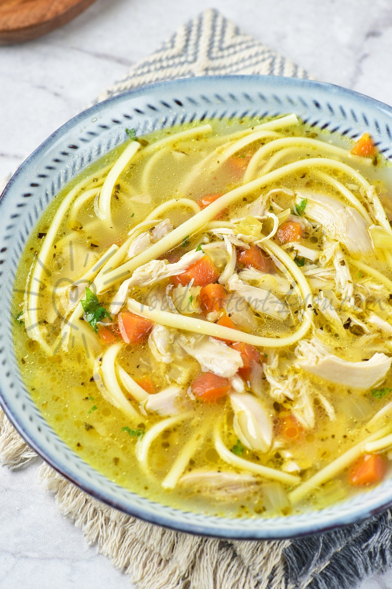 Chicken Noodle Soup - Set 4 of 5
