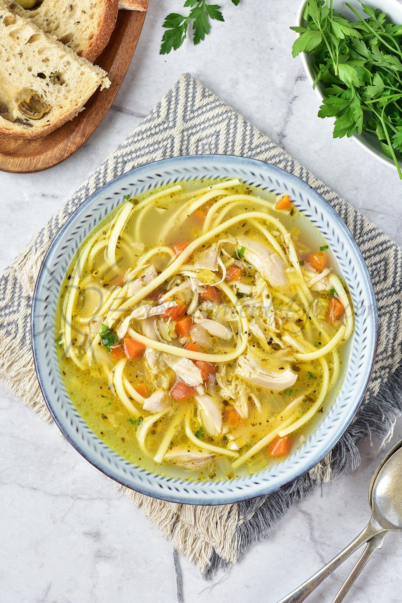 Chicken Noodle Soup - Set 4 of 5