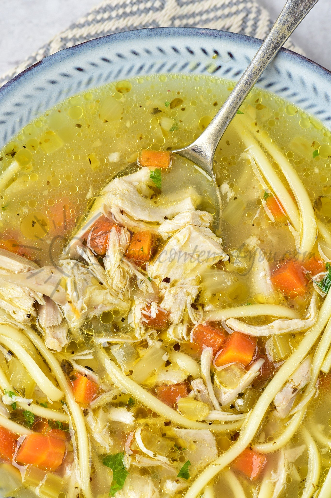 Chicken Noodle Soup - Set 4 of 5