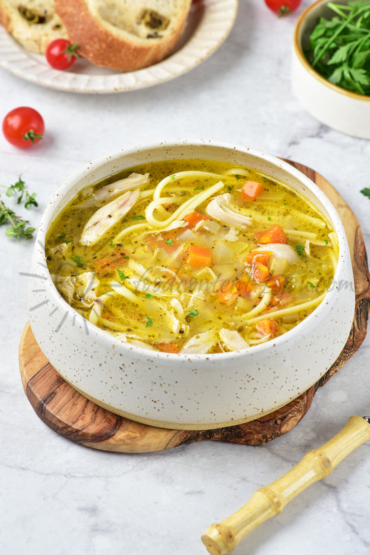 Chicken Noodle Soup - Set 5 of 5