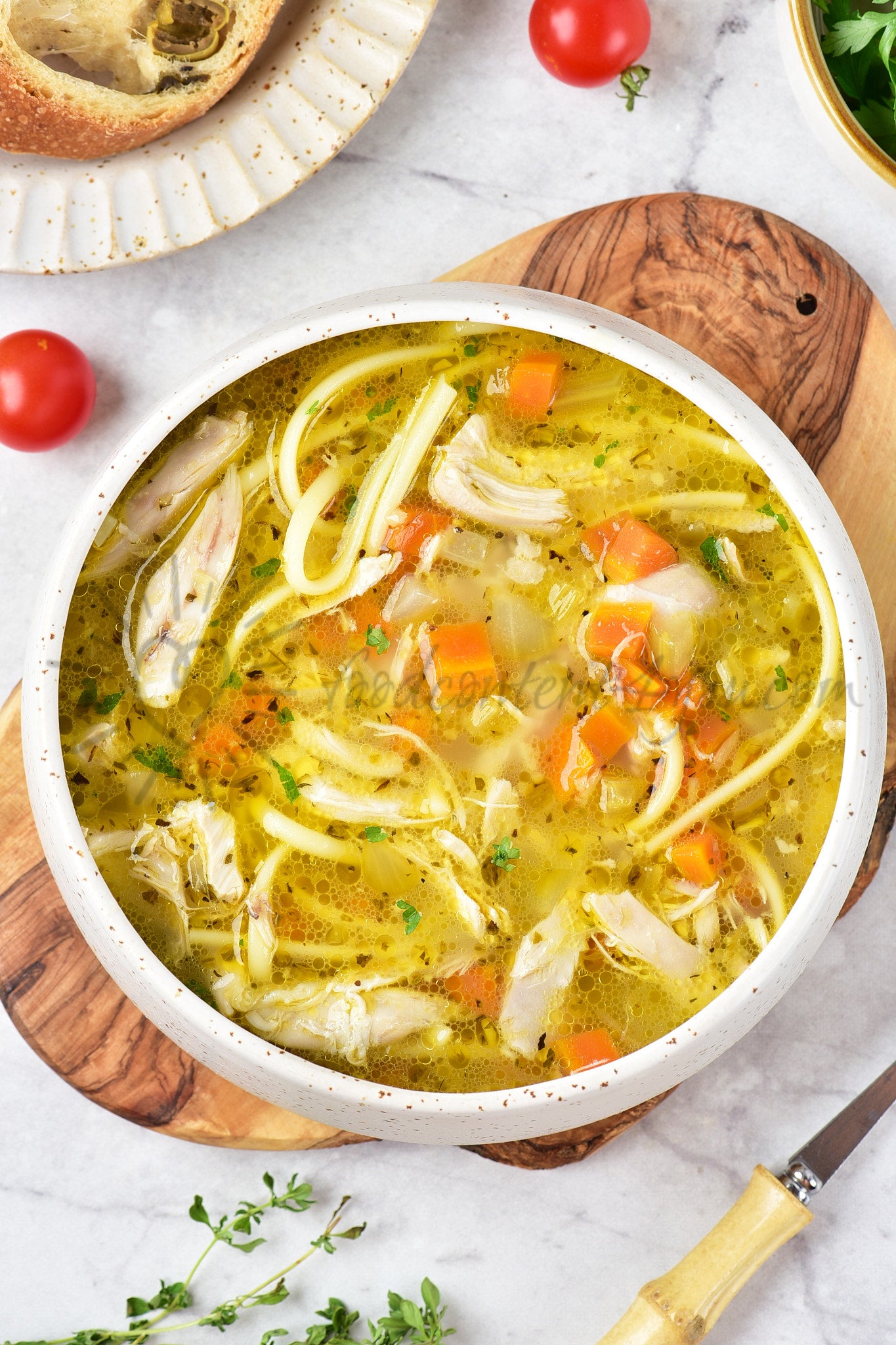 Chicken Noodle Soup - Set 5 of 5