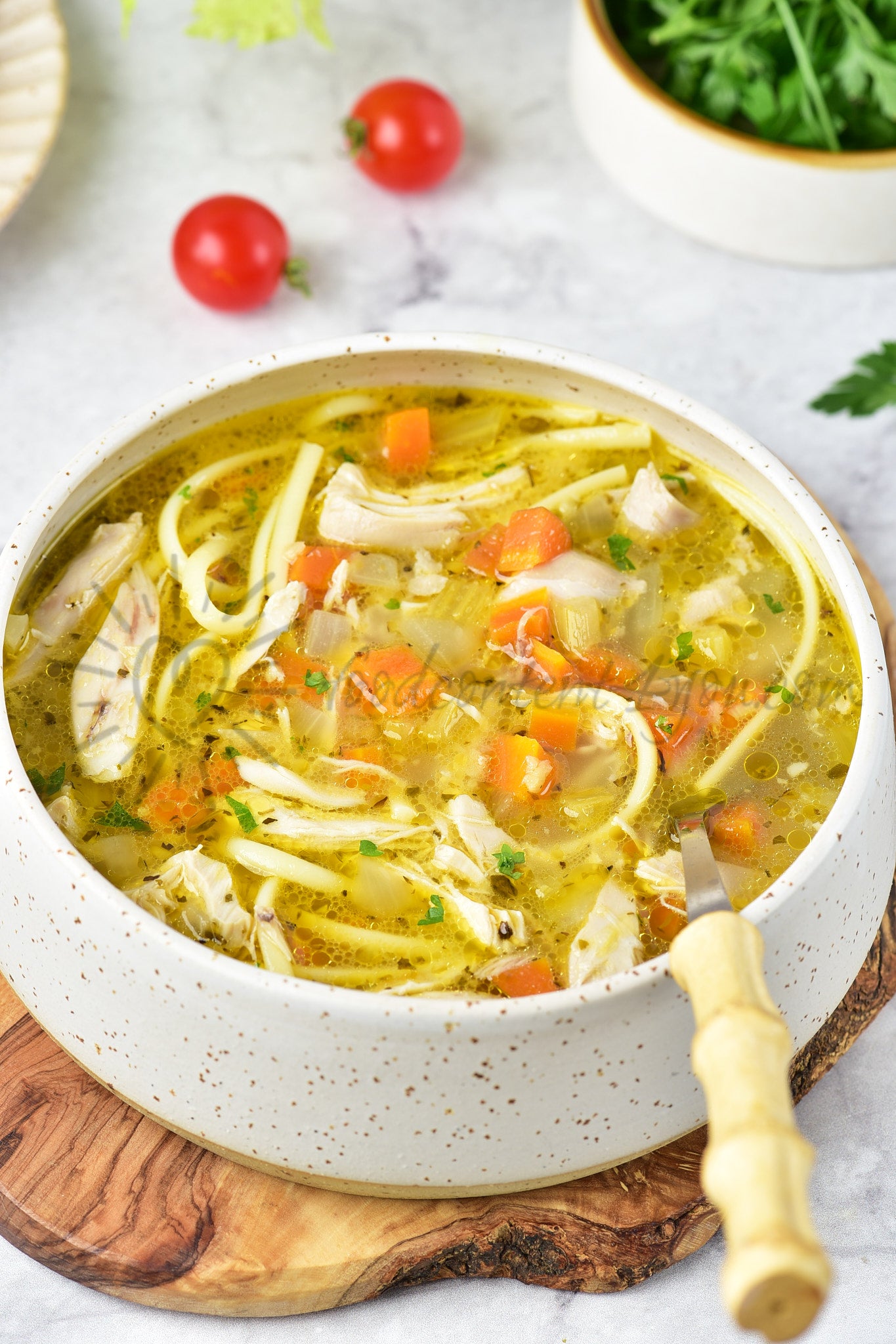 Chicken Noodle Soup - Set 5 of 5