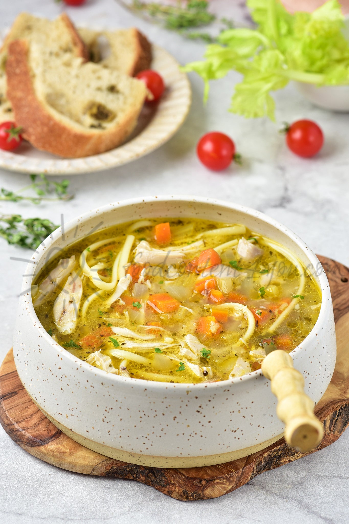 Chicken Noodle Soup - Set 5 of 5