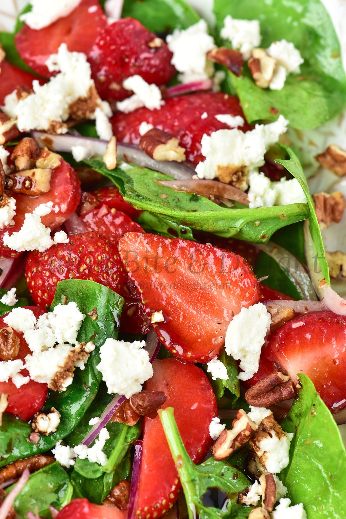 Strawberry Spinach Salad - Set 1 of 5
