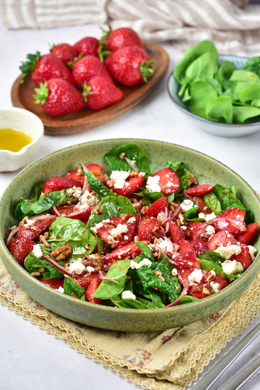 Strawberry Spinach Salad - Set 3 of 5
