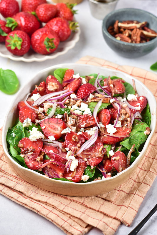 Strawberry Spinach Salad - Set 4 of 5